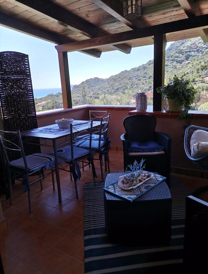 Villa Sole Vista Mare Super Panoramica คอสตาเรย์ ภายนอก รูปภาพ